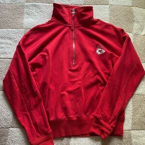 WEAR by Erin Andrews Chiefs 1/4 Zip